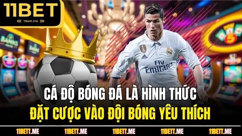 Cá độ bóng đá là hình thức đặt cược vào đội bóng yêu thích