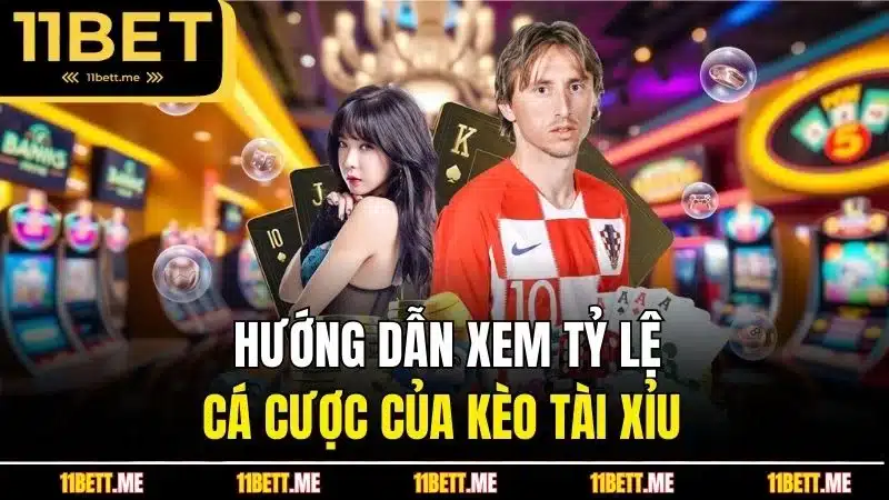 Hướng dẫn xem tỷ lệ cá cược của kèo tài xỉu