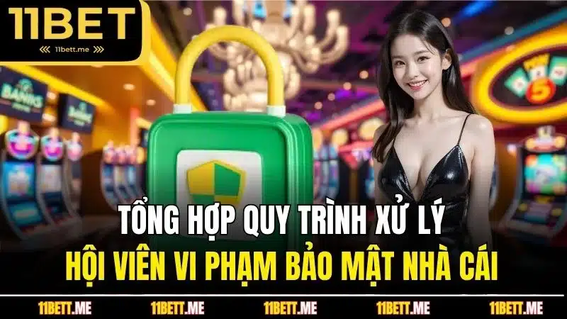 Tổng hợp quy trình xử lý hội viên vi phạm bảo mật nhà cái